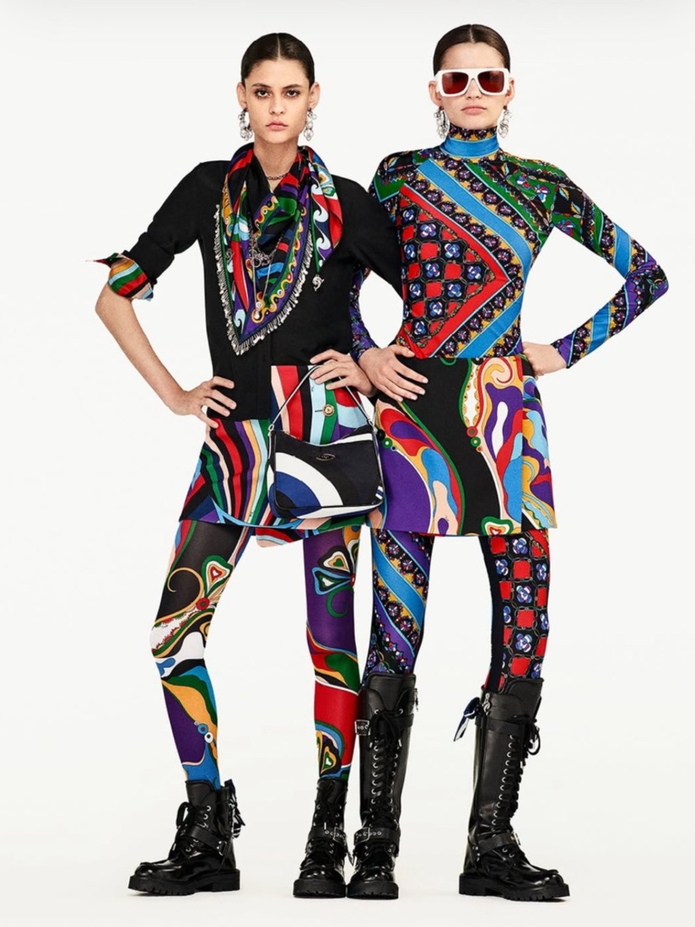 PUCCI ORCHIDEE PRINT TIGHTS - Picture 14 of 16